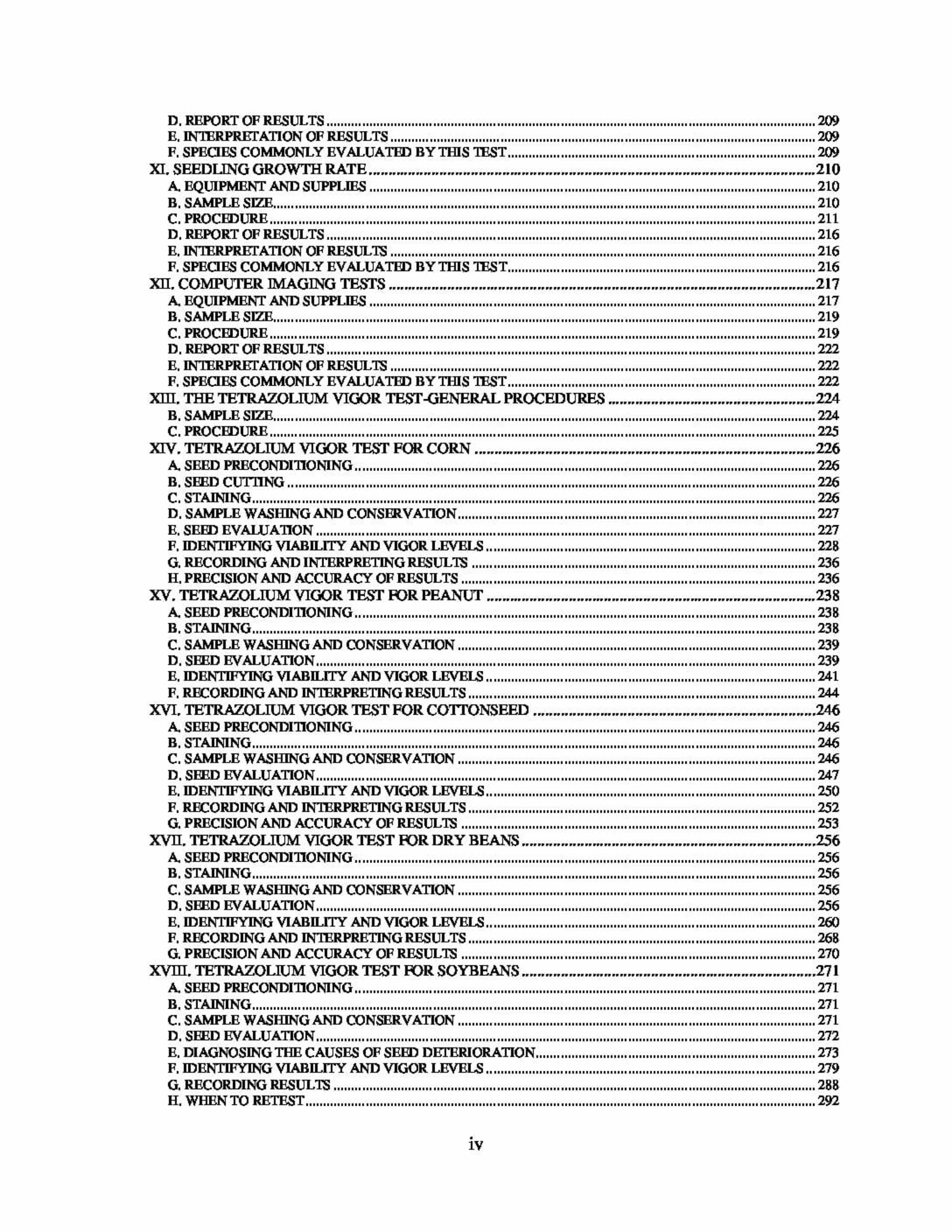 Table of Contents