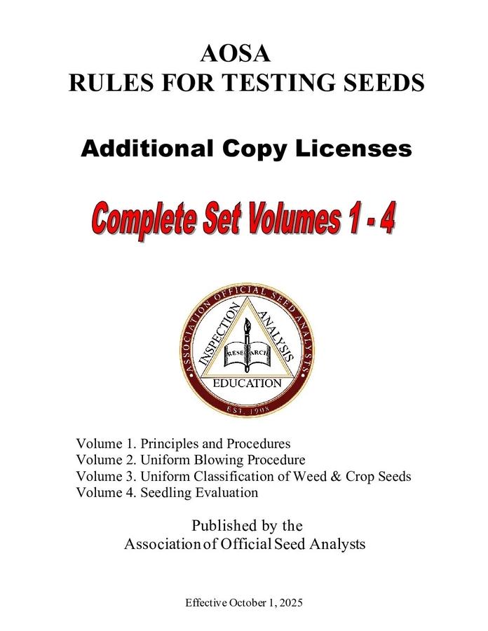 content/wsa5/products/AOSA Rules for Testing Seeds 2025 &ndash; Full Set &ndash; Additional Copy Licenses